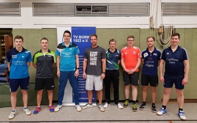 Herren-Kreisendrangliste Ergebnisse