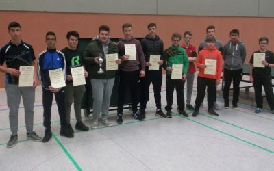 ERGEBNISSE DER JUGEND-KREISRANGLISTE 2019/2020