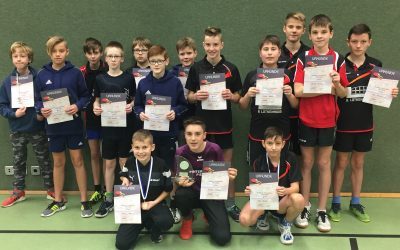 Schüler A Kreis-Endrangliste – Ergebnisse