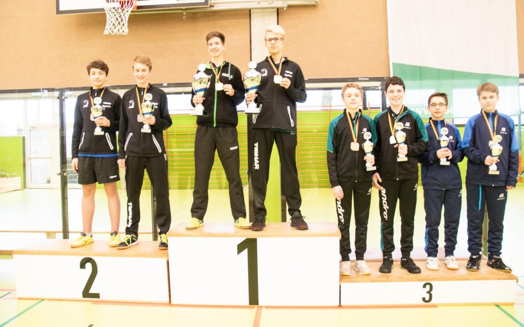 BRONZE IM SCHÜLER-DOPPEL