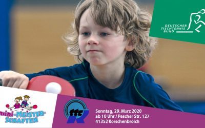 TTC Korschenbroich sucht die mini-Meister