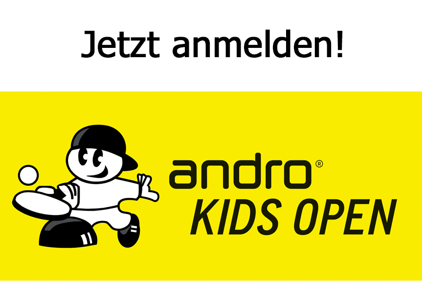 ANMELDESTART ANDRO KIDS OPEN