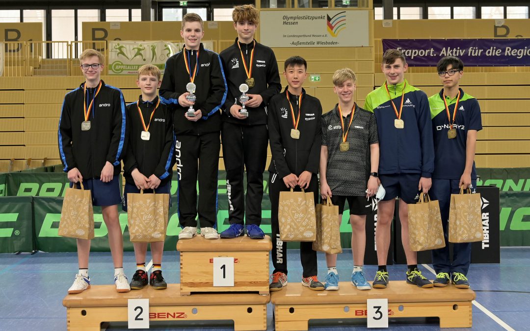 FÜNF MEDAILLEN FÜR DEN WTTV