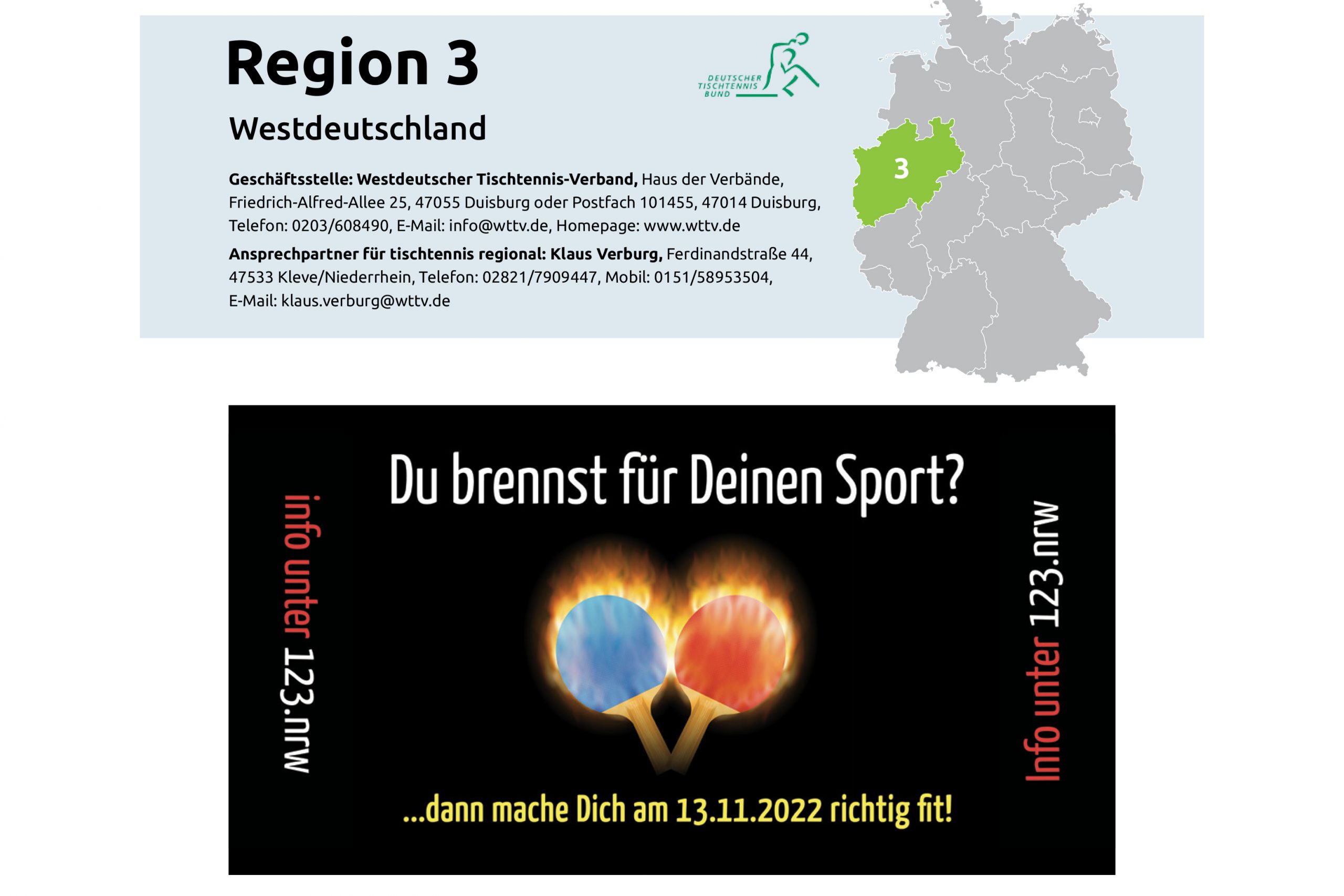 REGIONALSEITEN 102022 WTTV Westdeutscher TischtennisVerband e.V.