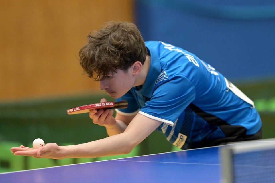 DTTB TOP 12 Jugend 15 und Jugend 19 
am 11.02.2023 in der Kreissporthalle Neudorf in Neudorf

Foto: Jörg Fuhrmann