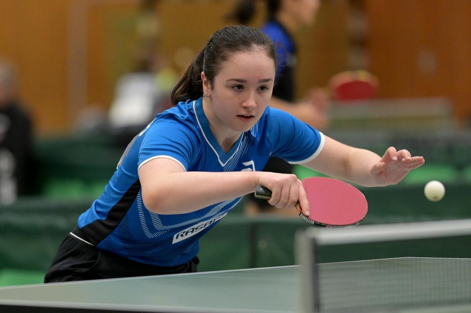 DTTB TOP 12 Jugend 15 und Jugend 19 
am 11.02.2023 in der Kreissporthalle Neudorf in Neudorf

Foto: Jörg Fuhrmann