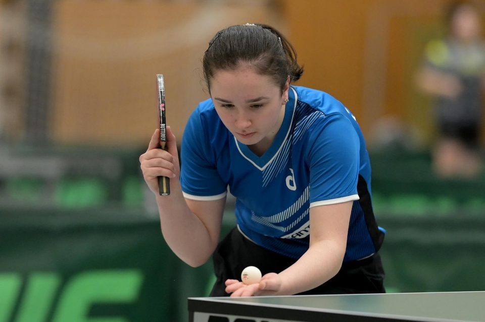 DTTB TOP 12 Jugend 15 und Jugend 19 
am 11.02.2023 in der Kreissporthalle Neudorf in Neudorf

Foto: Jörg Fuhrmann