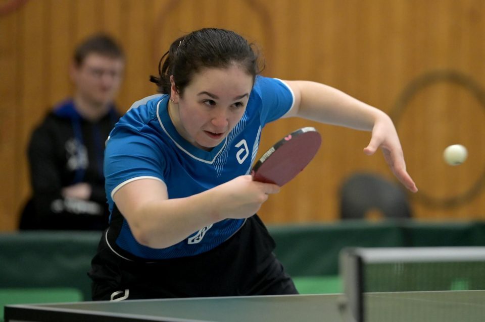 DTTB TOP 12 Jugend 15 und Jugend 19 
am 11.02.2023 in der Kreissporthalle Neudorf in Neudorf

Foto: Jörg Fuhrmann