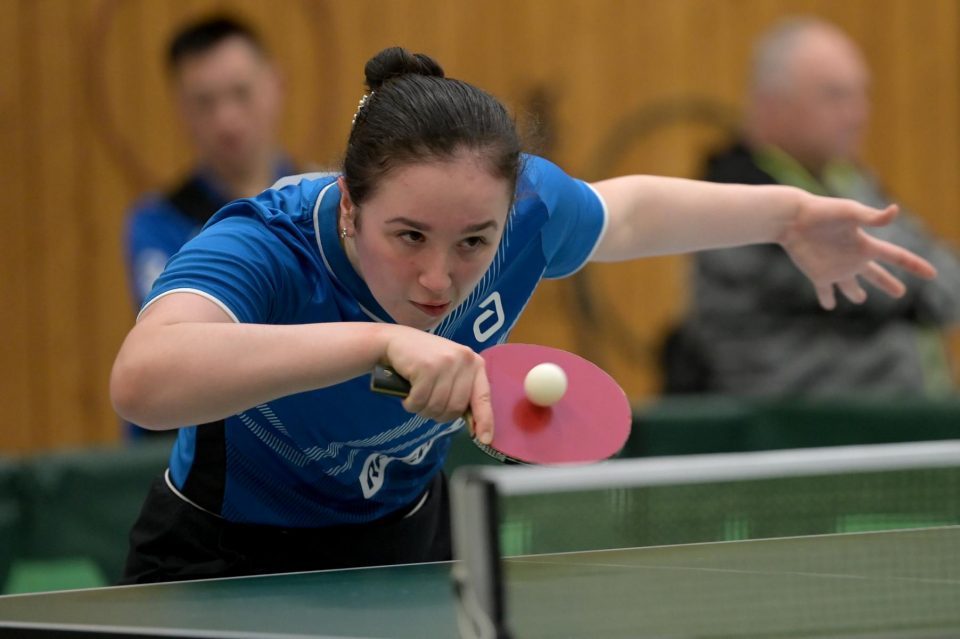 DTTB TOP 12 Jugend 15 und Jugend 19 
am 11.02.2023 in der Kreissporthalle Neudorf in Neudorf

Foto: Jörg Fuhrmann