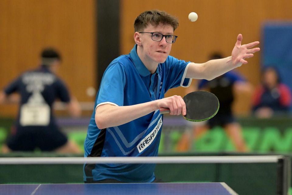 DTTB TOP 12 Jugend 15 und Jugend 19 
am 12.02.2023 in der Kreissporthalle Neudorf in Neudorf

Foto: Jörg Fuhrmann