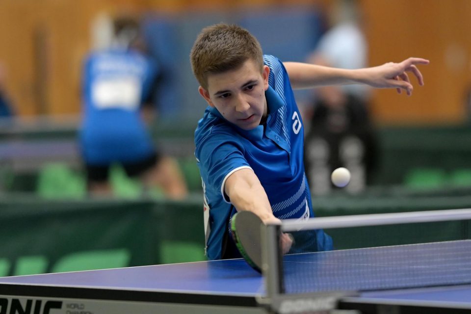 DTTB TOP 12 Jugend 15 und Jugend 19 
am 12.02.2023 in der Kreissporthalle Neudorf in Neudorf

Foto: Jörg Fuhrmann