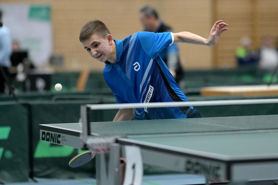 Tischtennis Nationale Deutsche Meisterschaften Jugend 15 am 11.03.2023 in der Kochenwaldhalle in Bad Friedrichshall




Foto: Jörg Fuhrmann
