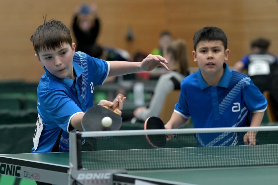 Tischtennis Nationale Deutsche Meisterschaften Jugend 15 am 12.03.2023 in der Kochenwaldhalle in Bad Friedrichshall




Foto: Jörg Fuhrmann