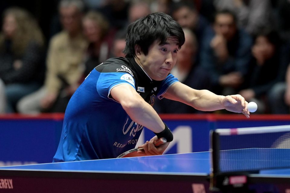 TTCL Finale - Rückspiel Borussia Düsseldorf -  1. FC Saarbrücken TT am 03.04.2023 im ARAG CenterCourt in Düsseldorf



Foto: Jörg Fuhrmann