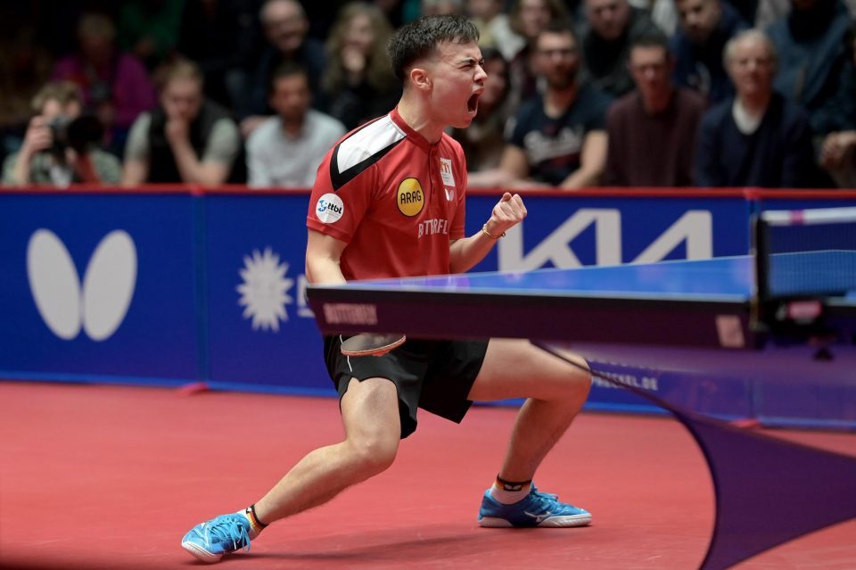 TTCL Finale - Rückspiel Borussia Düsseldorf -  1. FC Saarbrücken TT am 03.04.2023 im ARAG CenterCourt in Düsseldorf



Foto: Jörg Fuhrmann