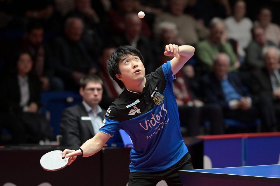 TTCL Finale - Rückspiel Borussia Düsseldorf -  1. FC Saarbrücken TT am 03.04.2023 im ARAG CenterCourt in Düsseldorf



Foto: Jörg Fuhrmann