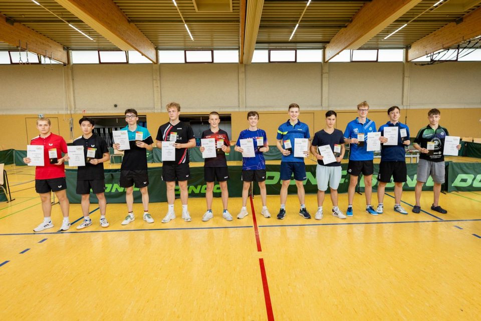 Siegerehrung Jungen 19