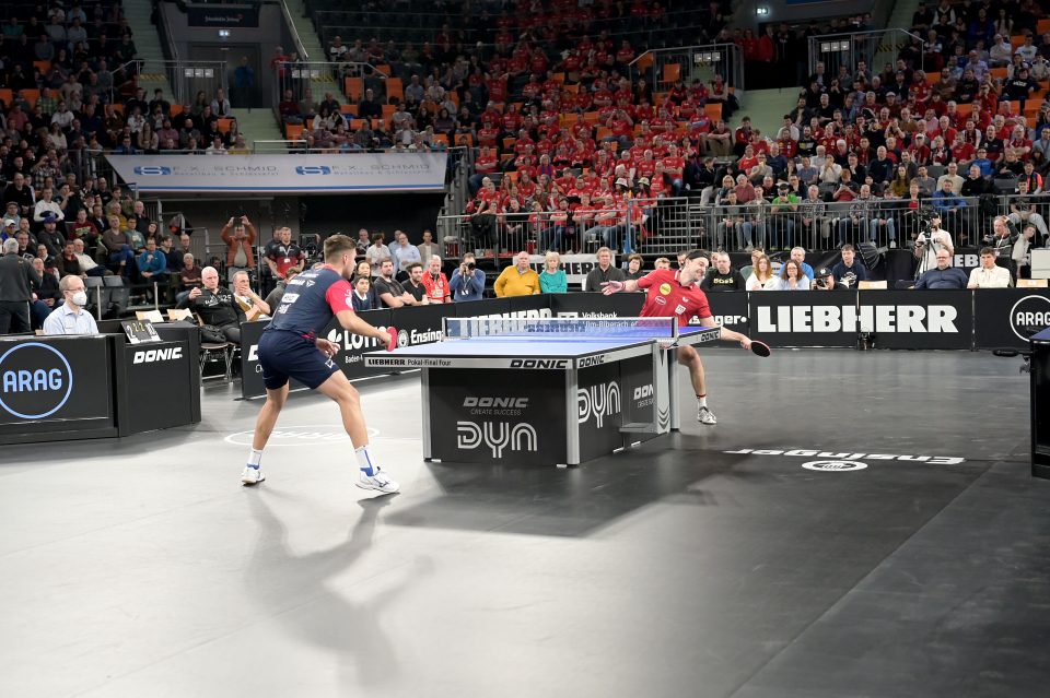 TT Liebherr Pokal Finale - Final Four am 07.01.2024 in der ratiopharm arena in Neu Ulm

Finale zwischen Borussia Düsseldorf und dem 1. FC Saarbrücken TT


Foto: Jörg Fuhrmann