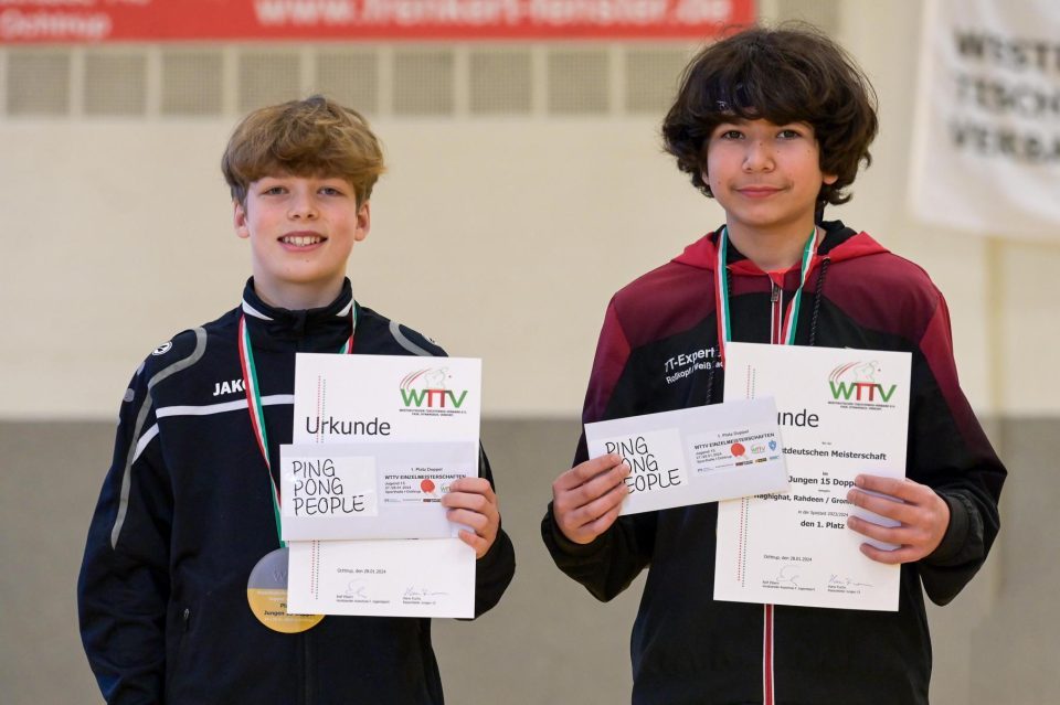 Charlie Groninger und Rahdeen Haghighat (v.l.n.r)