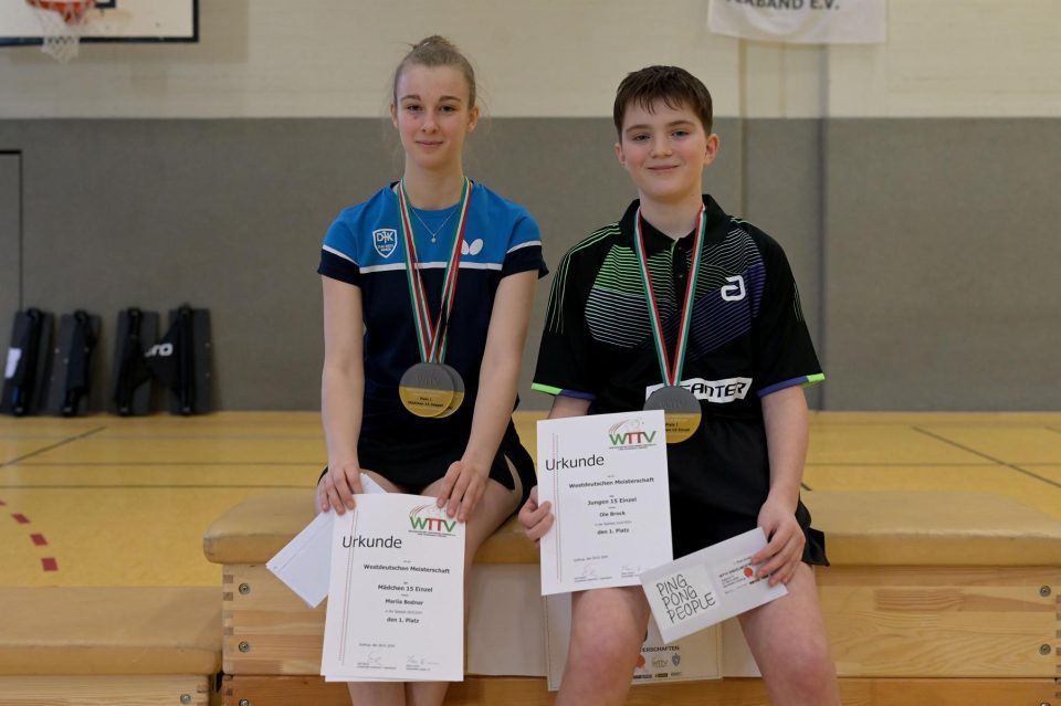 Herzlichen Glückwunsch, Mariia und Ole! Foto: Jörg Fuhrmann