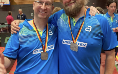 Maurice Mann deutscher Vizemeister Senioren im Doppel