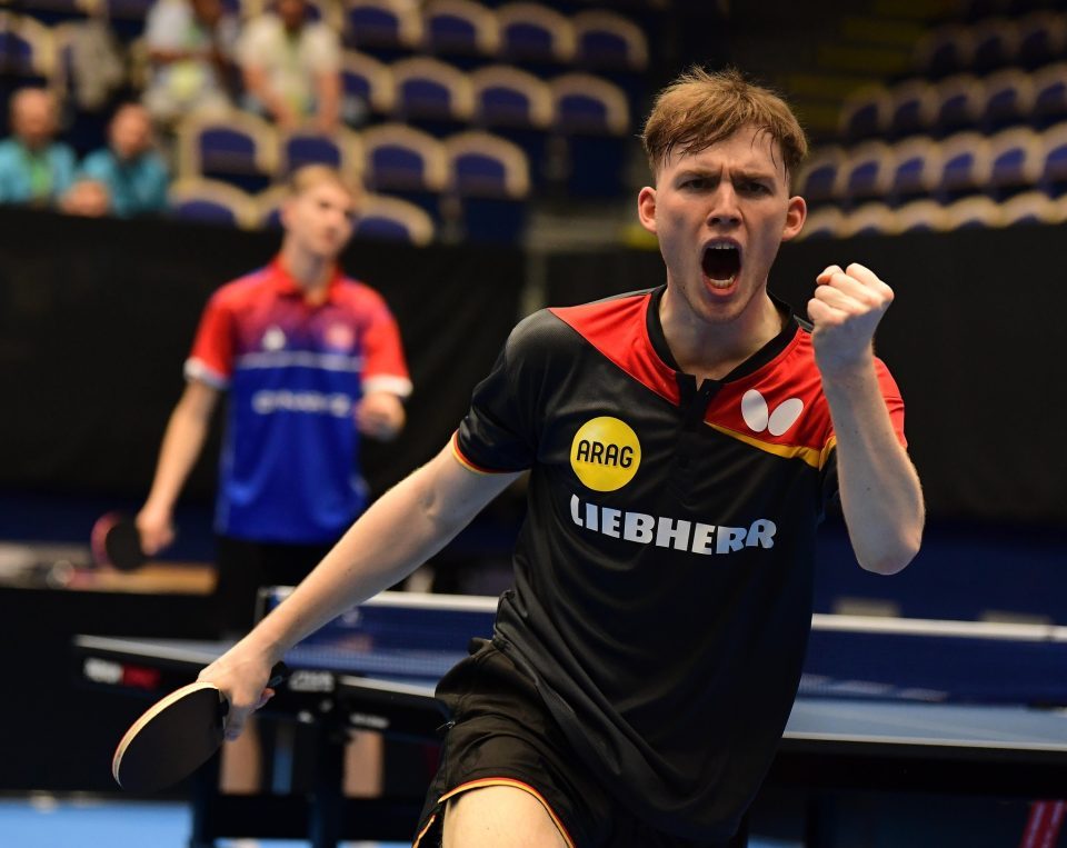 European Youth Table Tennis Championships at Baltiska Hallen in Malmo, Sweden.
