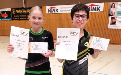 EMILIA & ADAM GEWINNEN RANGLISTE