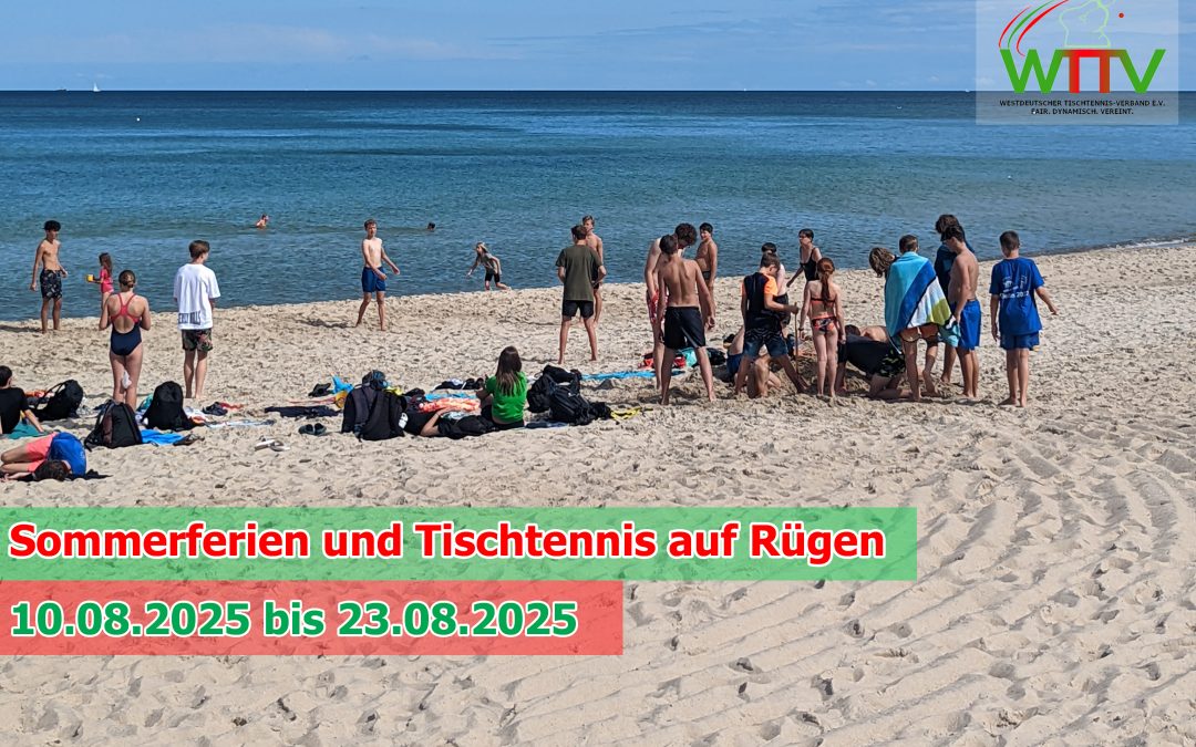 FERIEN UND TISCHTENNIS AUF RÜGEN