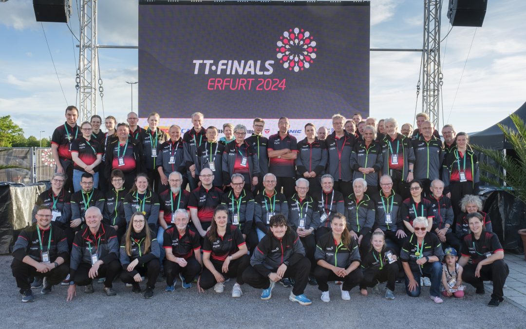 TT-FINALS: 150 VOLUNTEER GESUCHT