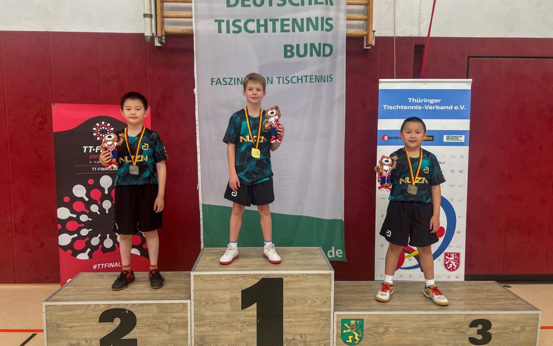 VIER MEDAILLEN FÜR DEN WTTV!