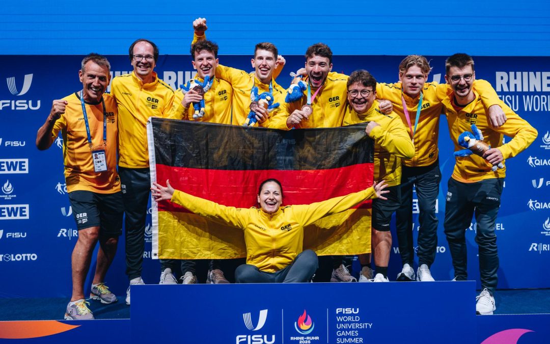 BRONZE FÜR HERREN BEI FISU GAMES