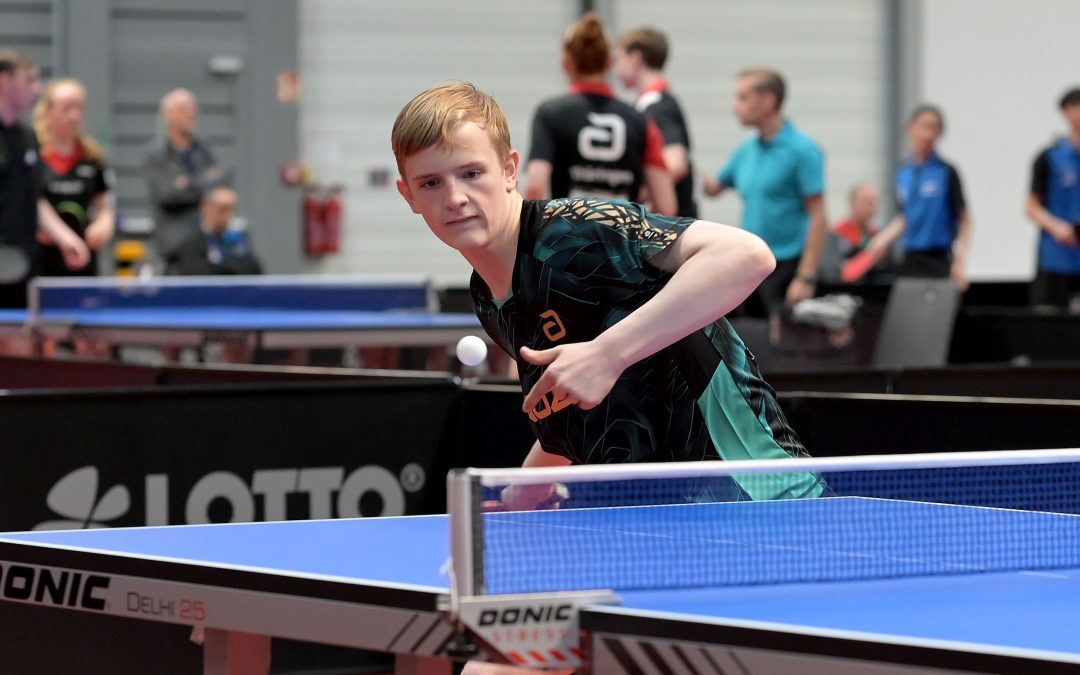 Gütersloher Friedrich Kühn von Burgsdorff erreichte das Viertelfinale bei den Deutschen Meisterschaften J 19