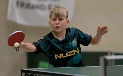 Falco Vorbeck beim WTT-Turnier in Luxemburg
