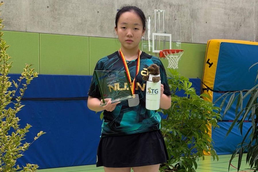 EMILY HE ZWEITE BEIM DTTB TOP32