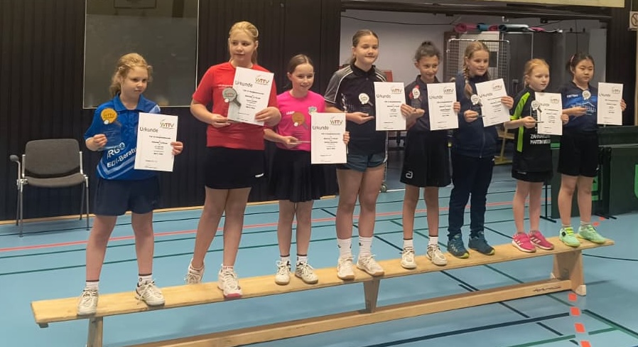 Lina Lotz Vierte beim WTTV-TOP-12-Ranglistenturnier