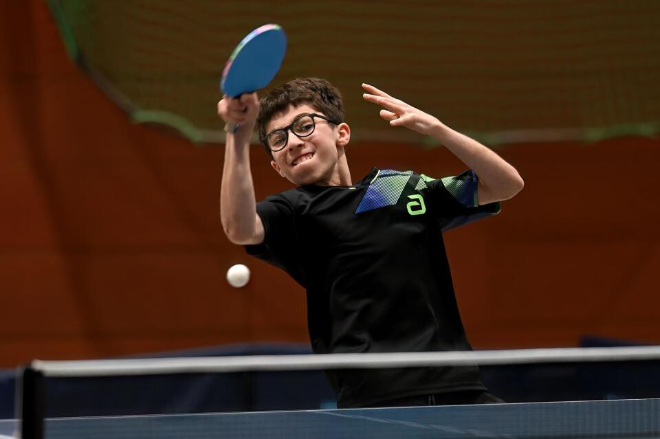 Tischtennis - Westdeutsche Einzelmeisterschaften Jugend 19 am 13.12.2025 in der Sporthalle Löh in Viersen