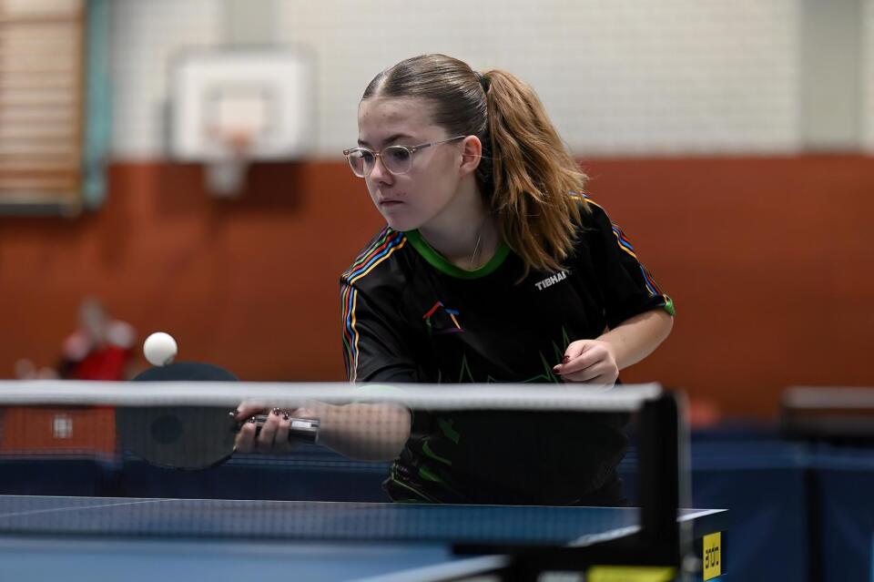 Tischtennis - Westdeutsche Einzelmeisterschaften Jugend 19 am 14.12.2025 in der Sporthalle Löh in Viersen