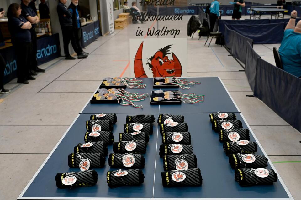 TT 78. Westdeutsche Einzelmeisterschaften Damen und Herren am 18.01.2026 im Sportzentrum Nord in WaltropFoto: Jörg Fuhrmann