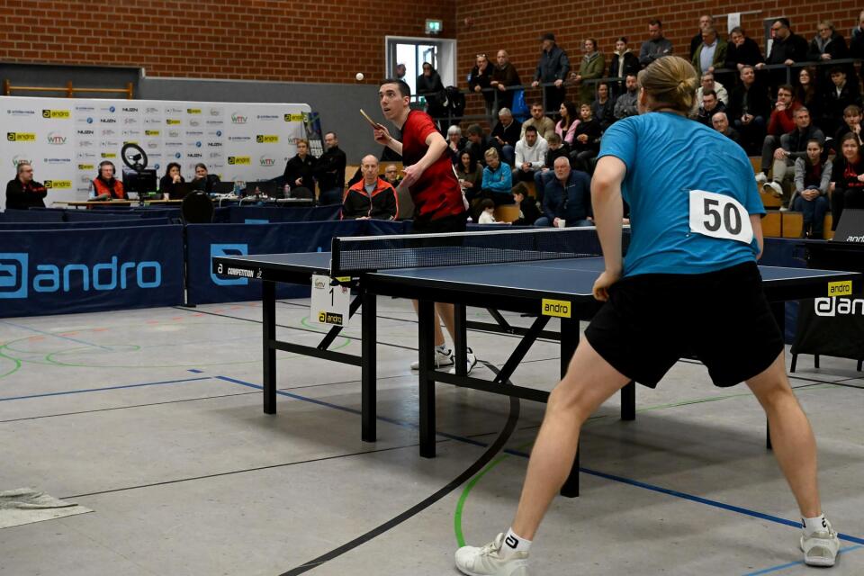 TT 78. Westdeutsche Einzelmeisterschaften Damen und Herren am 18.01.2026 im Sportzentrum Nord in WaltropFoto: Jörg Fuhrmann