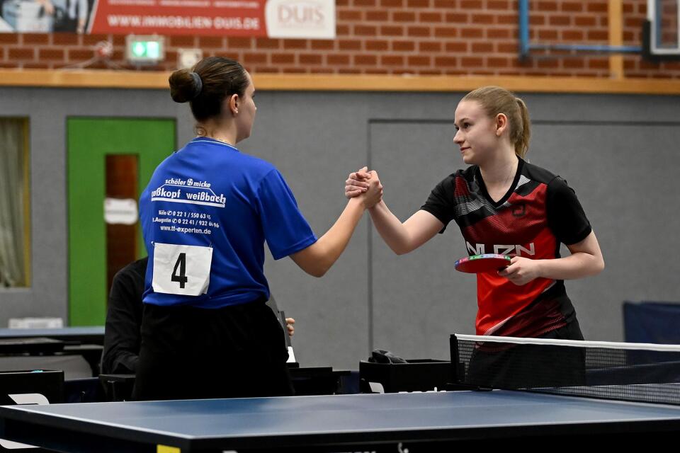 TT 78. Westdeutsche Einzelmeisterschaften Damen und Herren am 18.01.2026 im Sportzentrum Nord in WaltropFoto: Jörg Fuhrmann