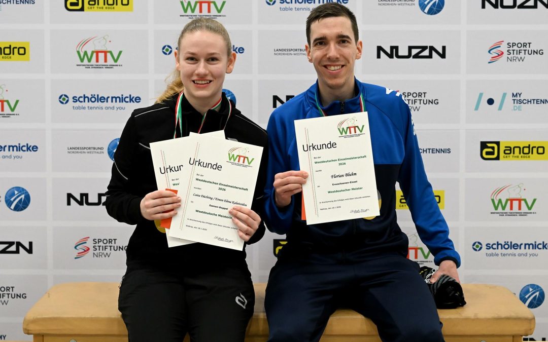 DER FINALTAG DER 78. WESTDEUTSCHEN MEISTERSCHAFTEN