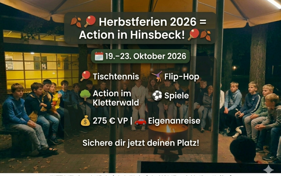 HERBSTFERIEN-FREIZEIT IN HINSBECK