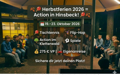 HERBSTFERIEN-FREIZEIT IN HINSBECK