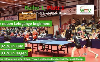 NEUER SCHIEDSRICHTERLEHRGANG