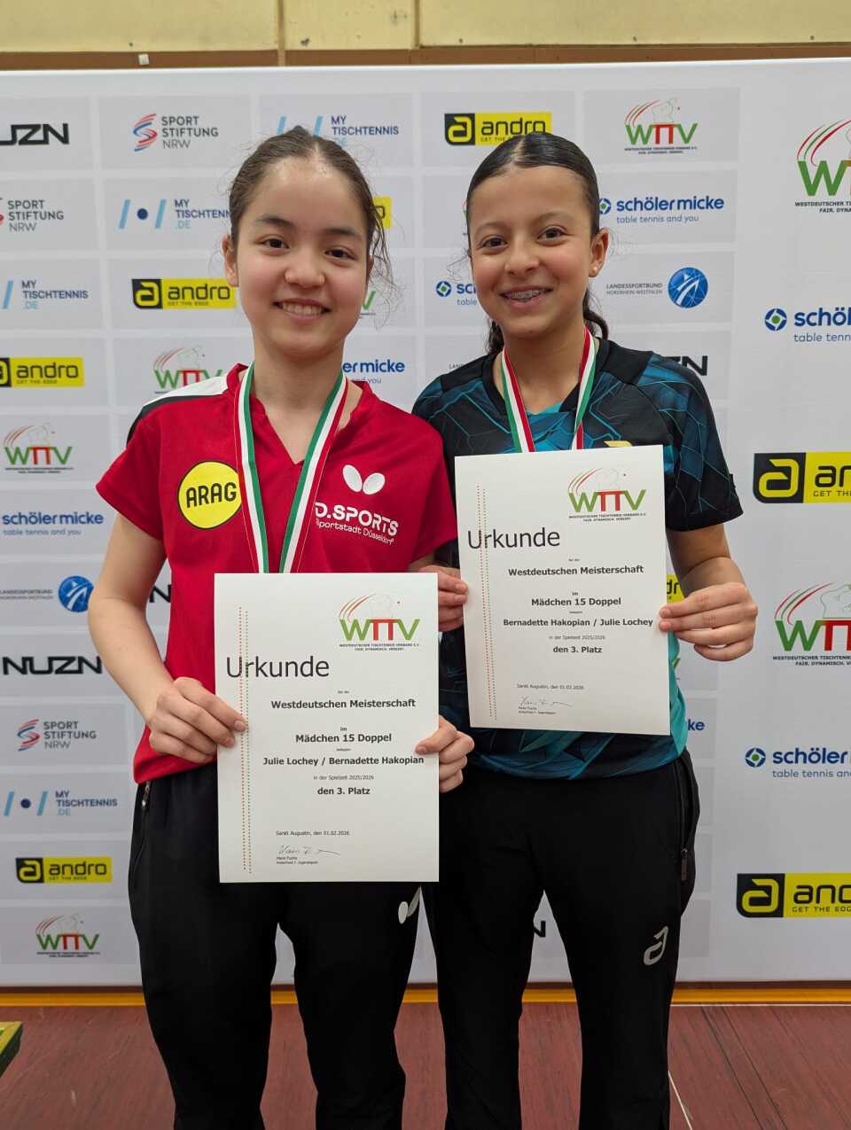 Julie und Bernadette