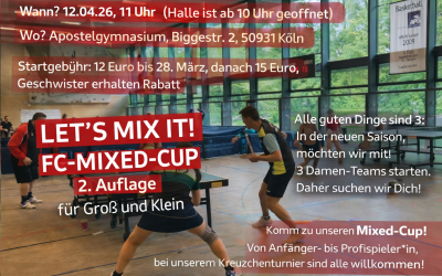 2. AUFLAGE FC-MIXED-CUP IN KÖLN