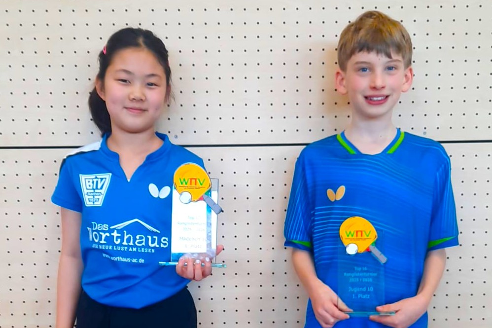 MIA UND PAUL SIEGEN BEI JUGEND 10