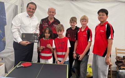 EUROPA TRIFFT TISCHTENNIS