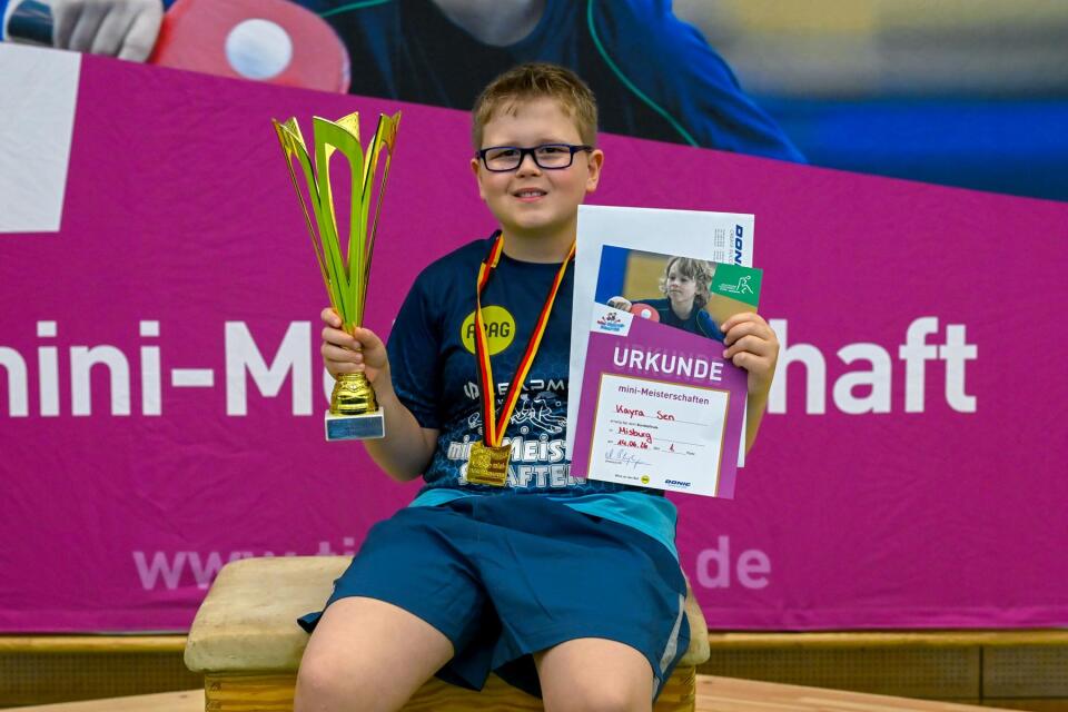 Bundesfinale der 43. Tischtennis-mini Meisterschaften 2026