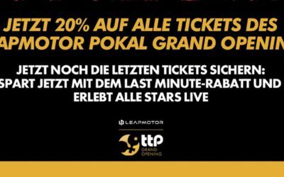 20 PROZENT AUF ALLE TICKETS